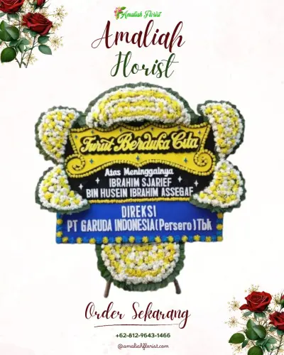 Papan Bunga Duka di Losari