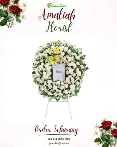 Krans Bunga Duka Cita di Losari